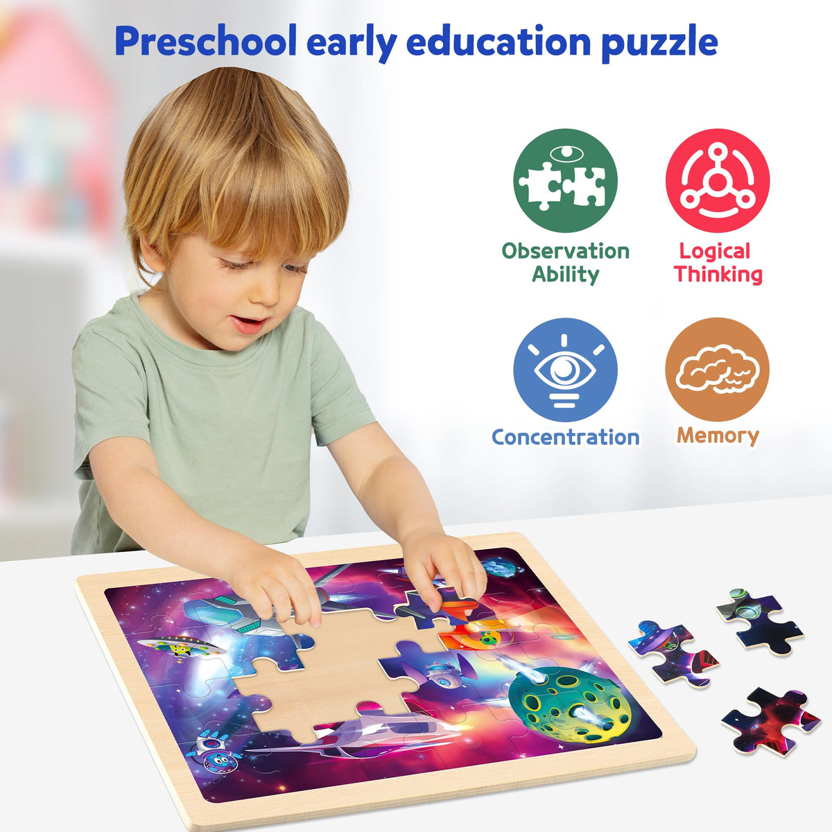 SYNARRY children enjoy space puzzle play, boosting curiosity and focus