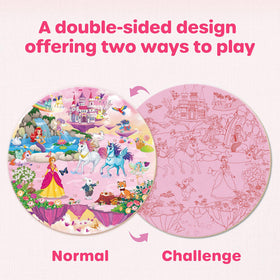 Synarry double-sided puzzle design offers a traditional and a challenge side for growing minds.