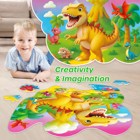 SYNARRY puzzle pieces in action for kids assembling with friends