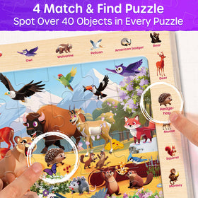 SYNARRY Dinosaur puzzle-1 features bold prehistoric pals for hands-on problem solving