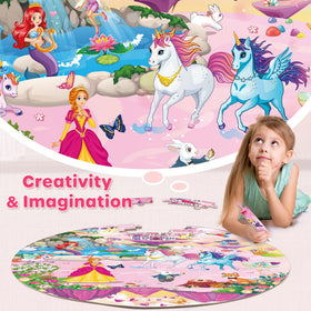 Synarry durable, safe material ensures smooth edges for easy gripping and repeated play.