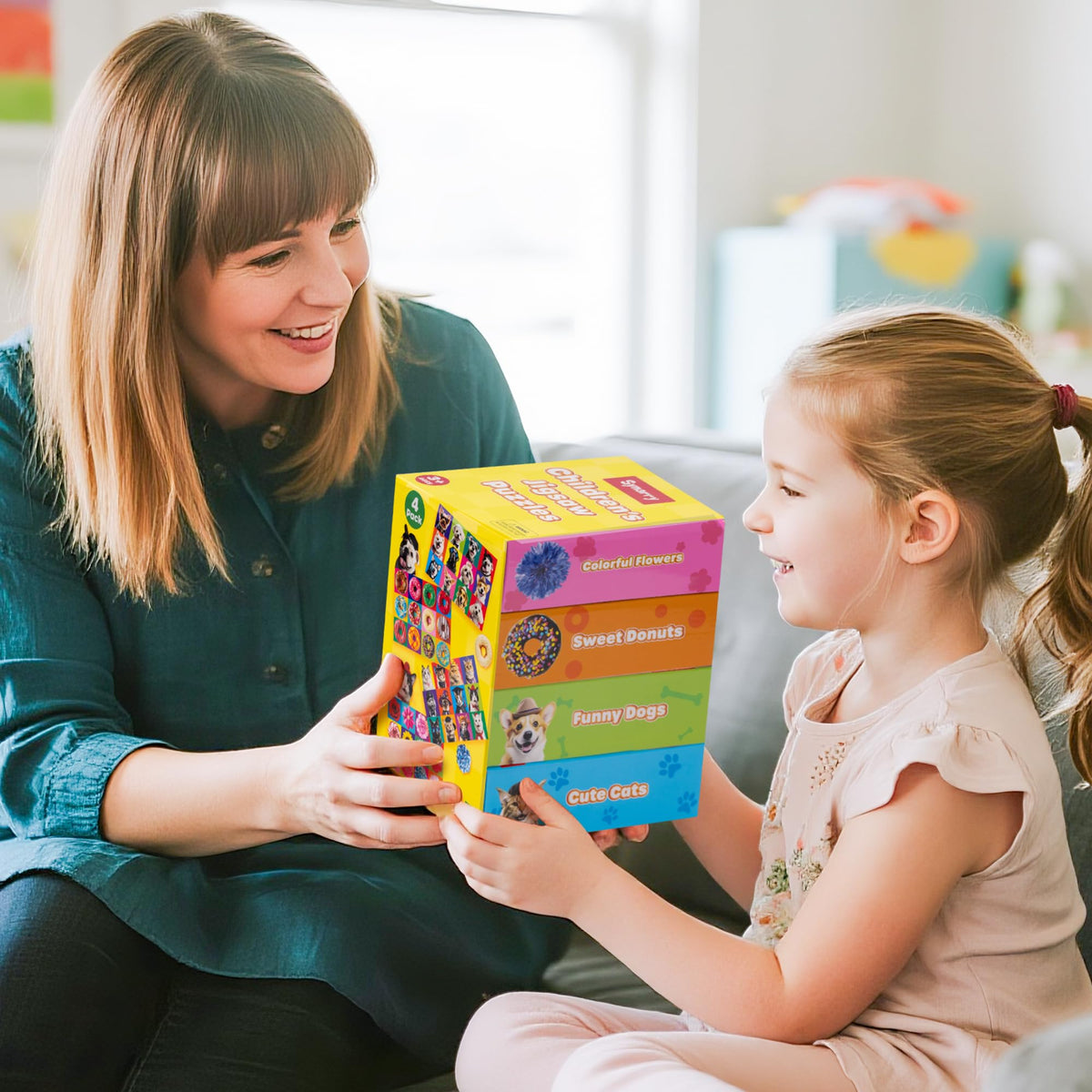 SYNARRY educational puzzle set, fosters logical thinking and concentration in children