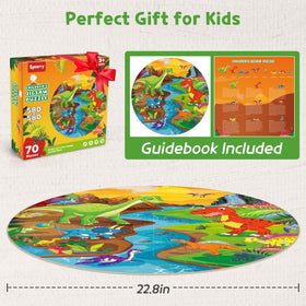 SYNARRY floor puzzles make a thoughtful gift for kids ages 3 to 9