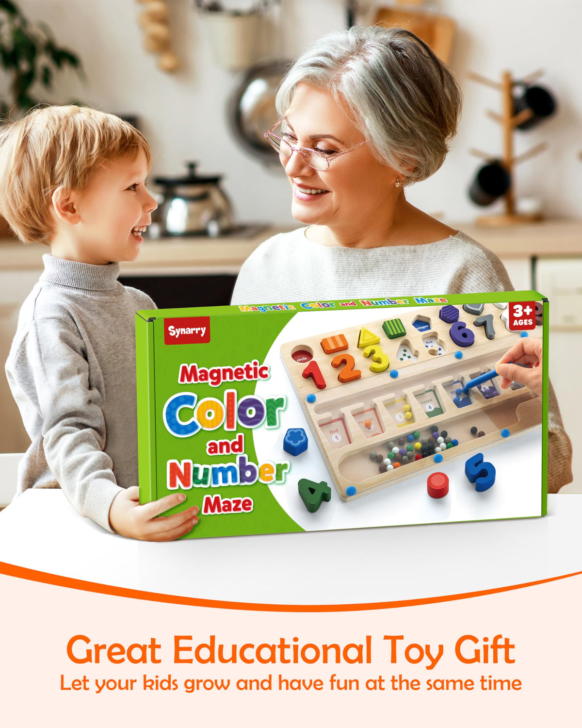 SYNARRY Montessori play in action helps kids explore building and problem solving.