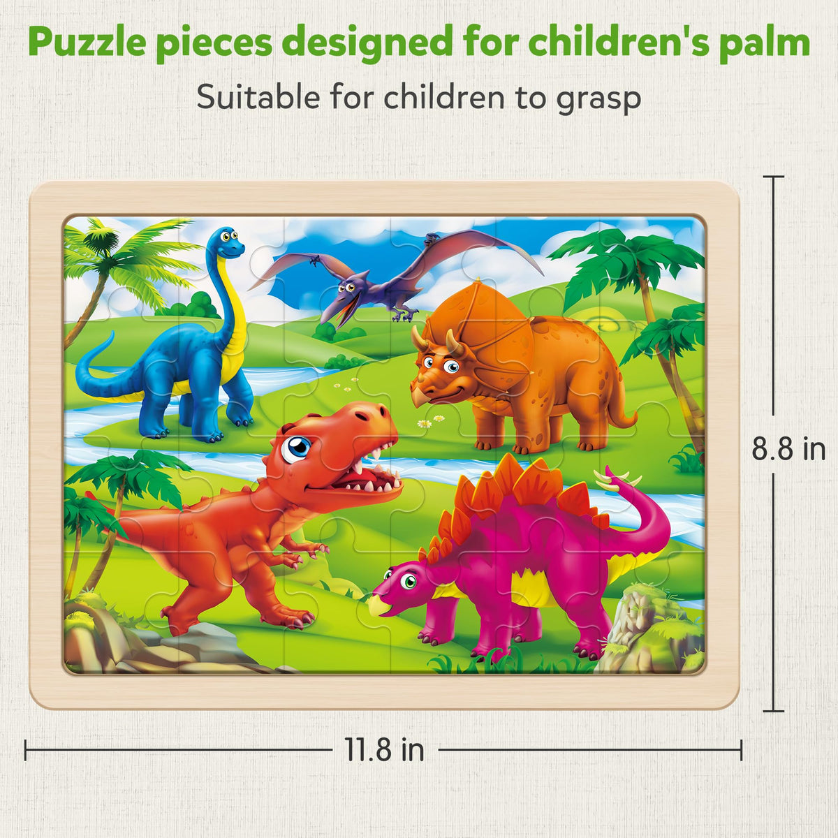 SYNARRY four dinosaur scenes inspire imaginative storytelling during playtime