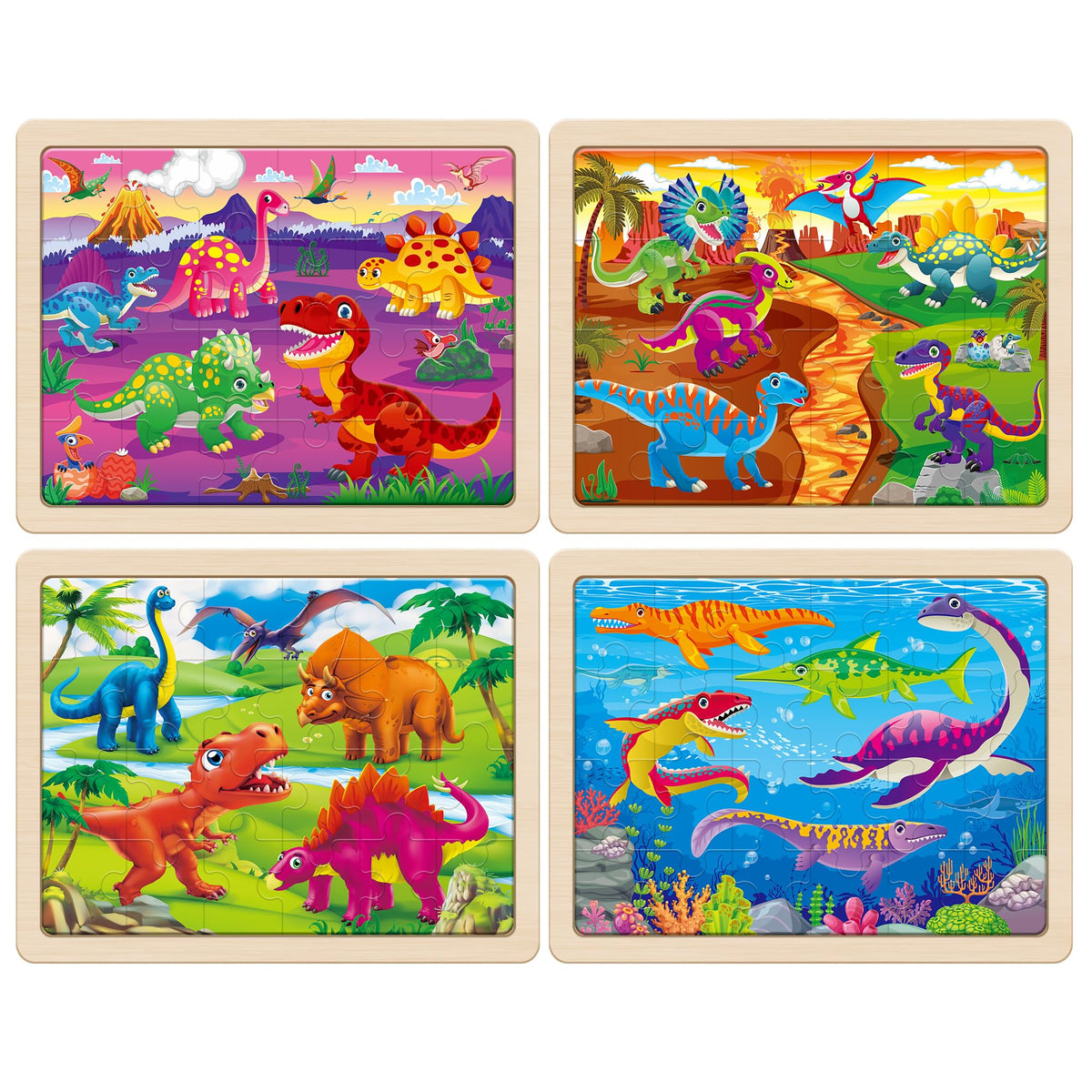 SYNARRY puzzle pieces with smooth edges promoting safe handling for toddlers