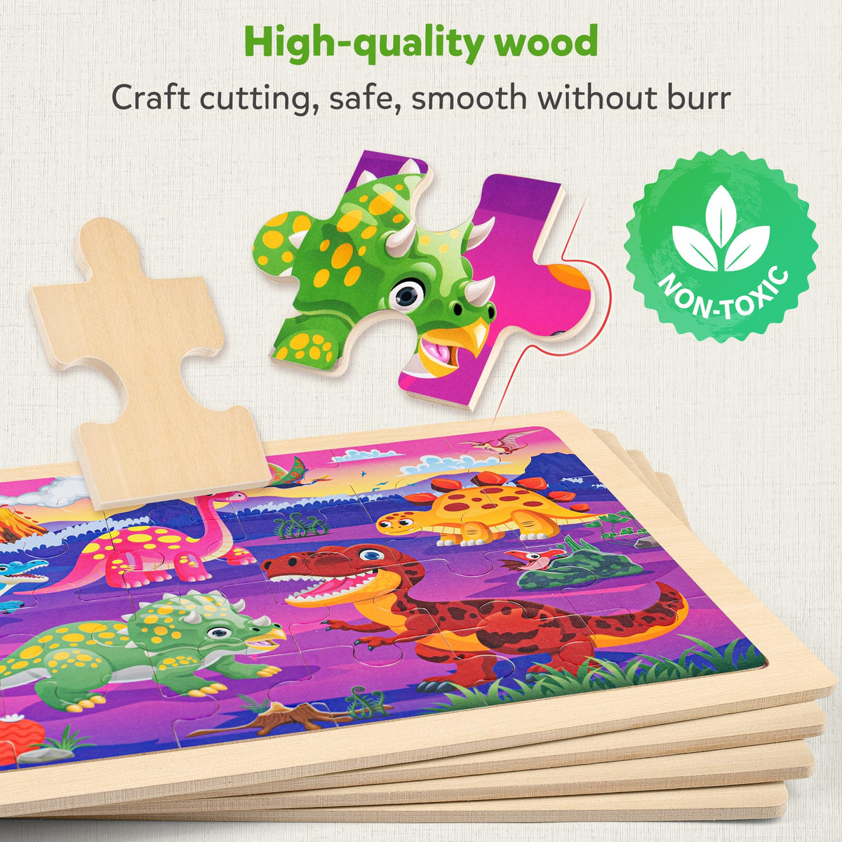 SYNARRY underside illustrated guides helping kids assemble puzzles with less frustration
