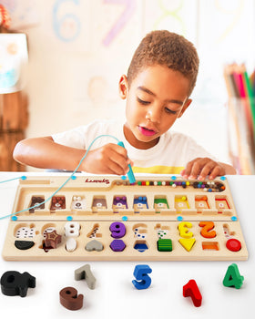 SYNARRY magnetic number maze boosts number recognition and fine motor control.