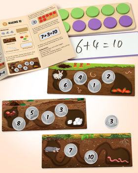 Synarry sixty number stones for hands-on counting explorations