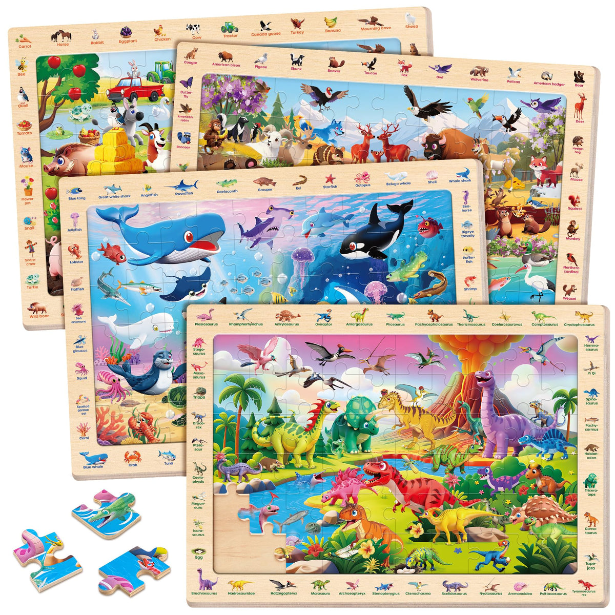 SYNARRY Ocean puzzle-1 shows vibrant sea creatures for focused play and memory practice