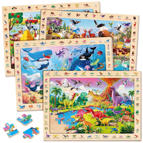 SYNARRY Ocean puzzle-1 shows vibrant sea creatures for focused play and memory practice