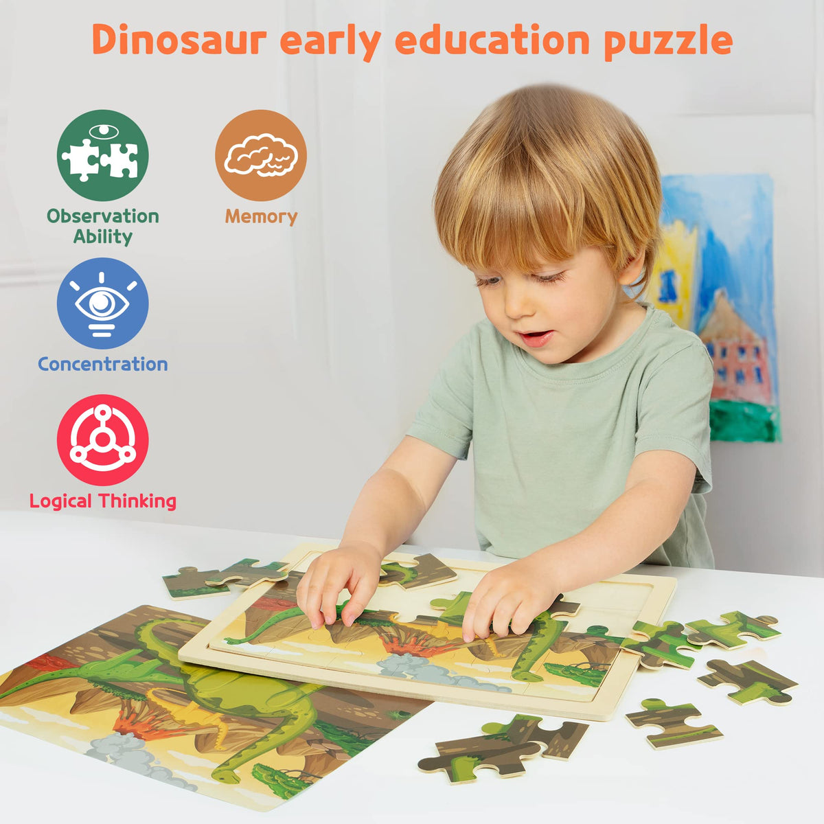 SYNARRY puzzle gift box ideal for birthdays and holidays for kids