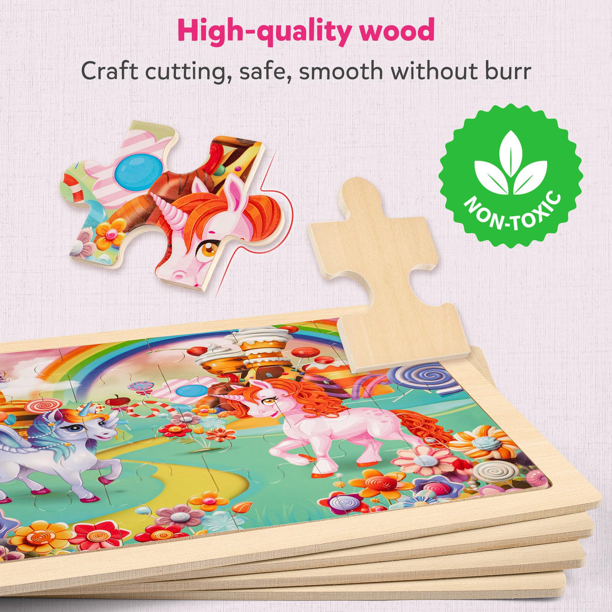 SYNARRY removable illustrations underneath provide colorful reference cues