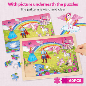 SYNARRY royal ball theme puzzle supports visual-spatial exploration and color matching