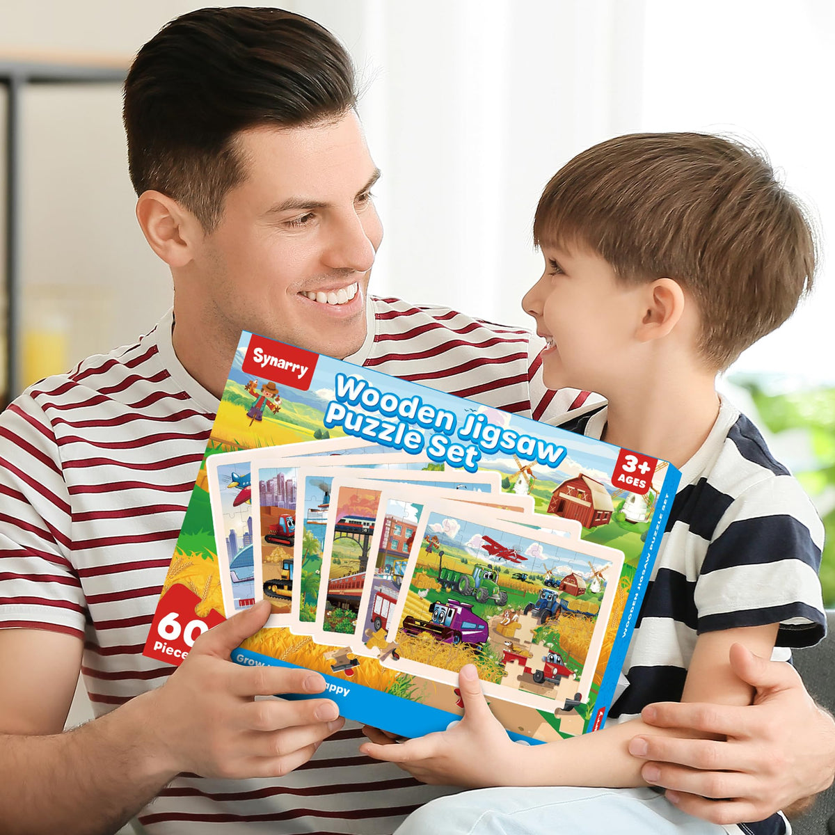 SYNARRY six vehicle themes offer engaging learning play for preschoolers.