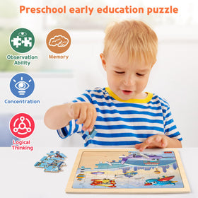 SYNARRY thicker wooden pieces designed for durability and repeated use.