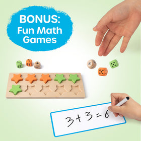 SYNARRY two-sided writing boards paired with dry-erase markers for practice.
