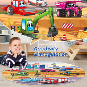 SYNARRY fire engines and emergency vehicles stimulate color recognition and sequencing.