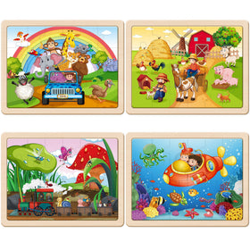 SYNARRY insect-themed wooden puzzle for tactile exploration and problem solving