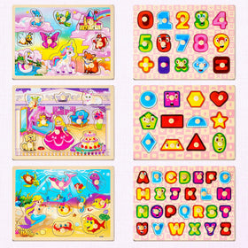 SYNARRY alphabet puzzle pieces promote early letter recognition during playful learning.