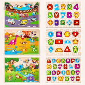 SYNARRY numbers and letters puzzle image boosts early literacy and numeracy skills.