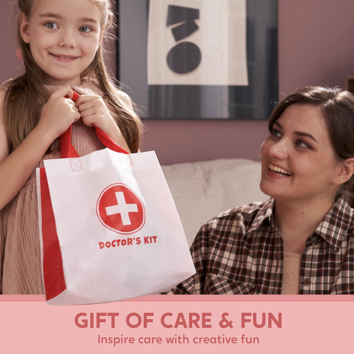 SYNCFUN Doctor Kit girl playing at home makes a thoughtful birthday gift idea