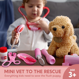 SYNCFUN Doctor Kit stethoscope for pretend medical checkups and role play