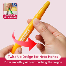 SYNCFUN vibrant color bursts for bold, playful drawings