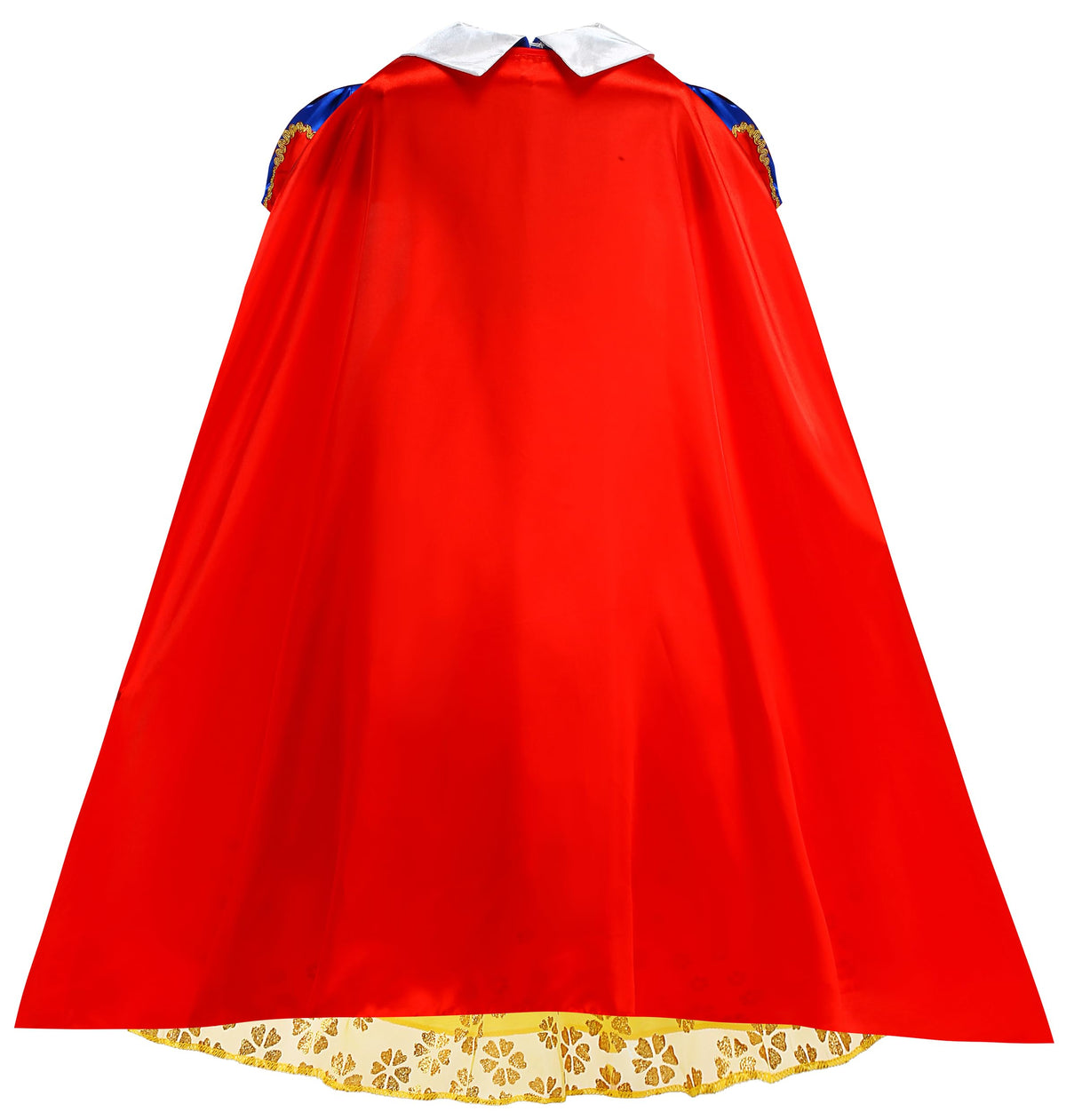 SYoimy princess dress detachable cape for quick costume change.