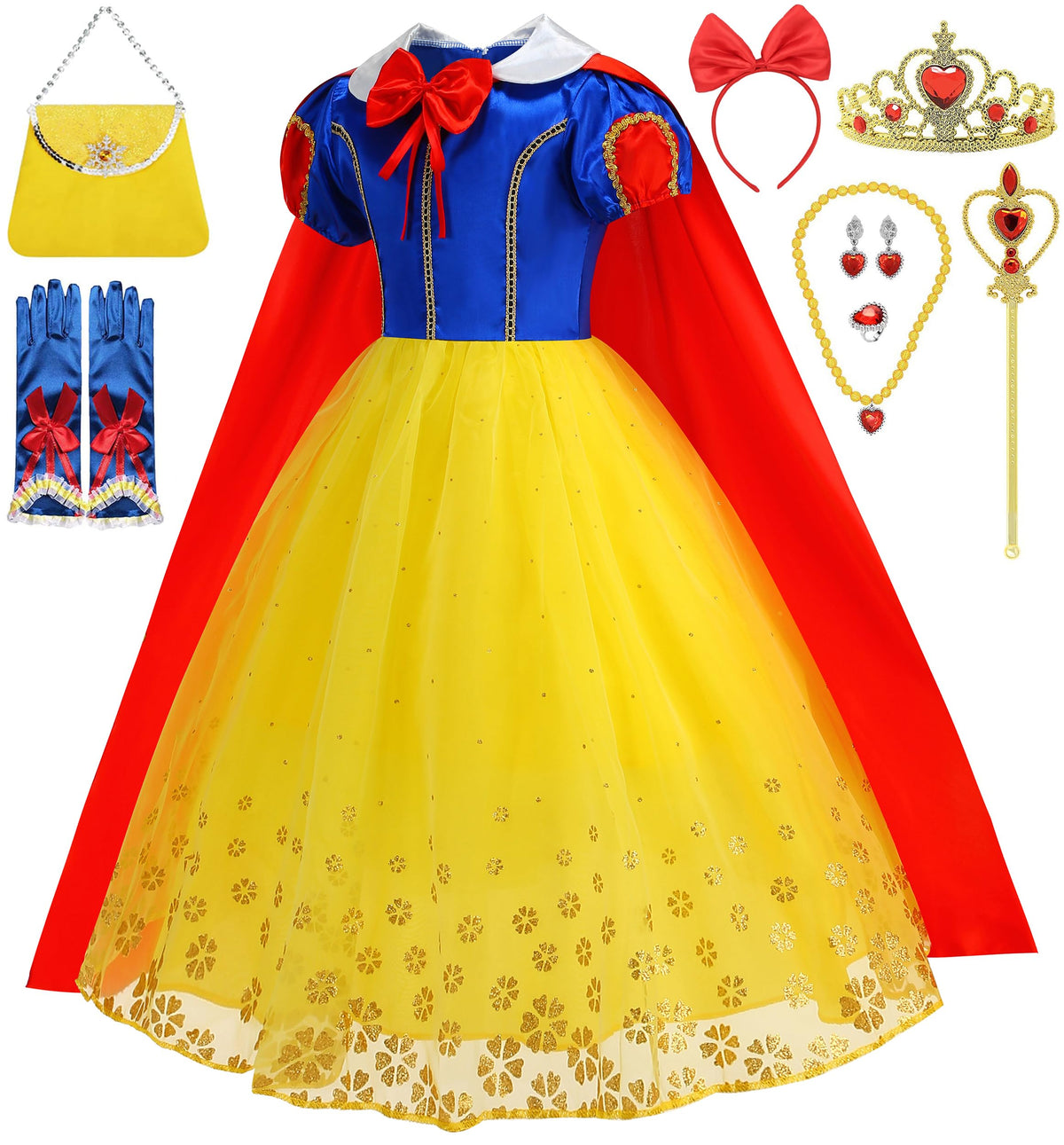 SYoimy princess dress for girls, ideal for dress-up play and birthday celebrations.