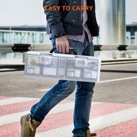Sysdmno portable handle for easy outdoor storage