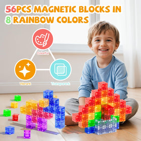 SYSKENI educational blocks enable imaginative animal and robot builds.