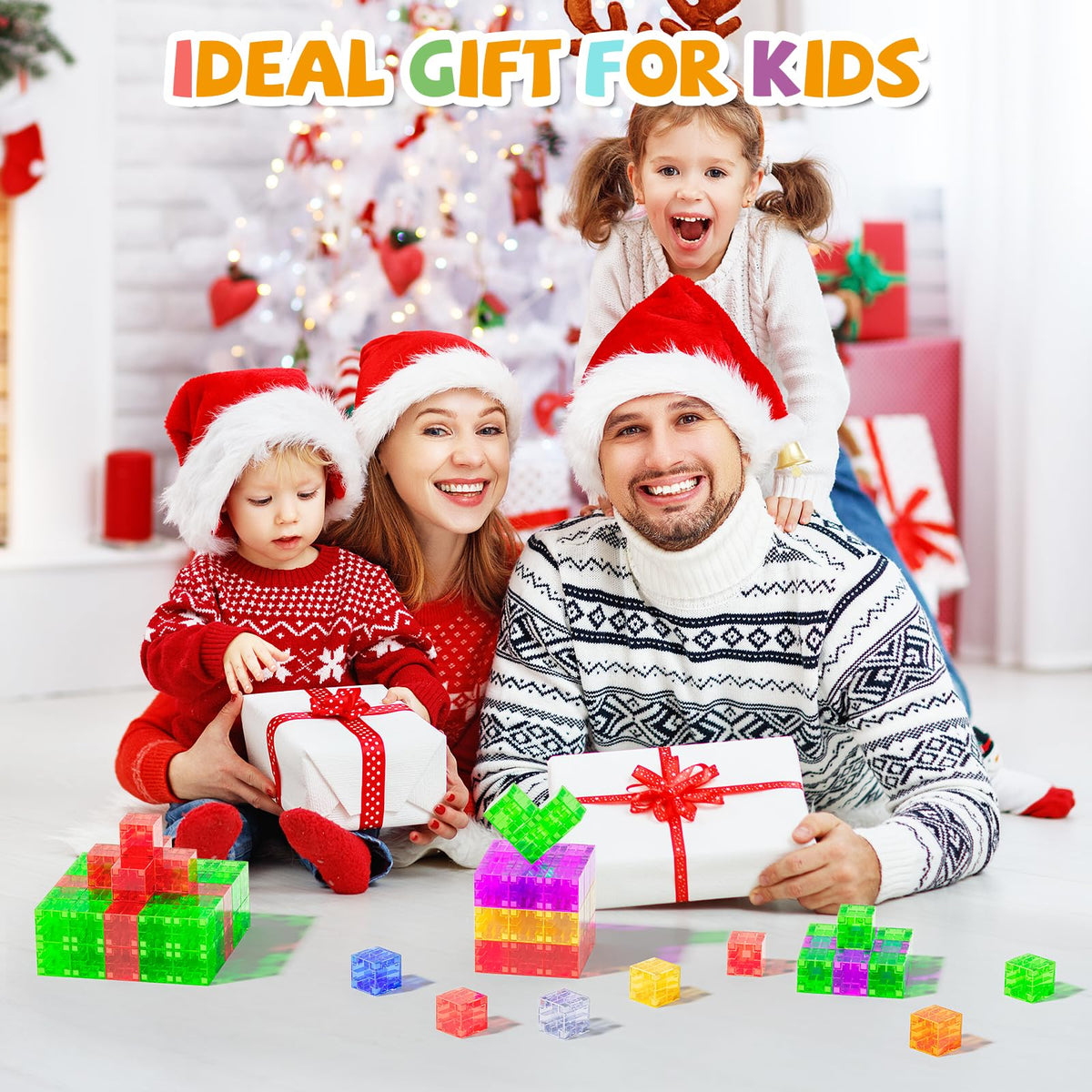 SYSKENI magnetic blocks gift idea for birthdays and holidays.