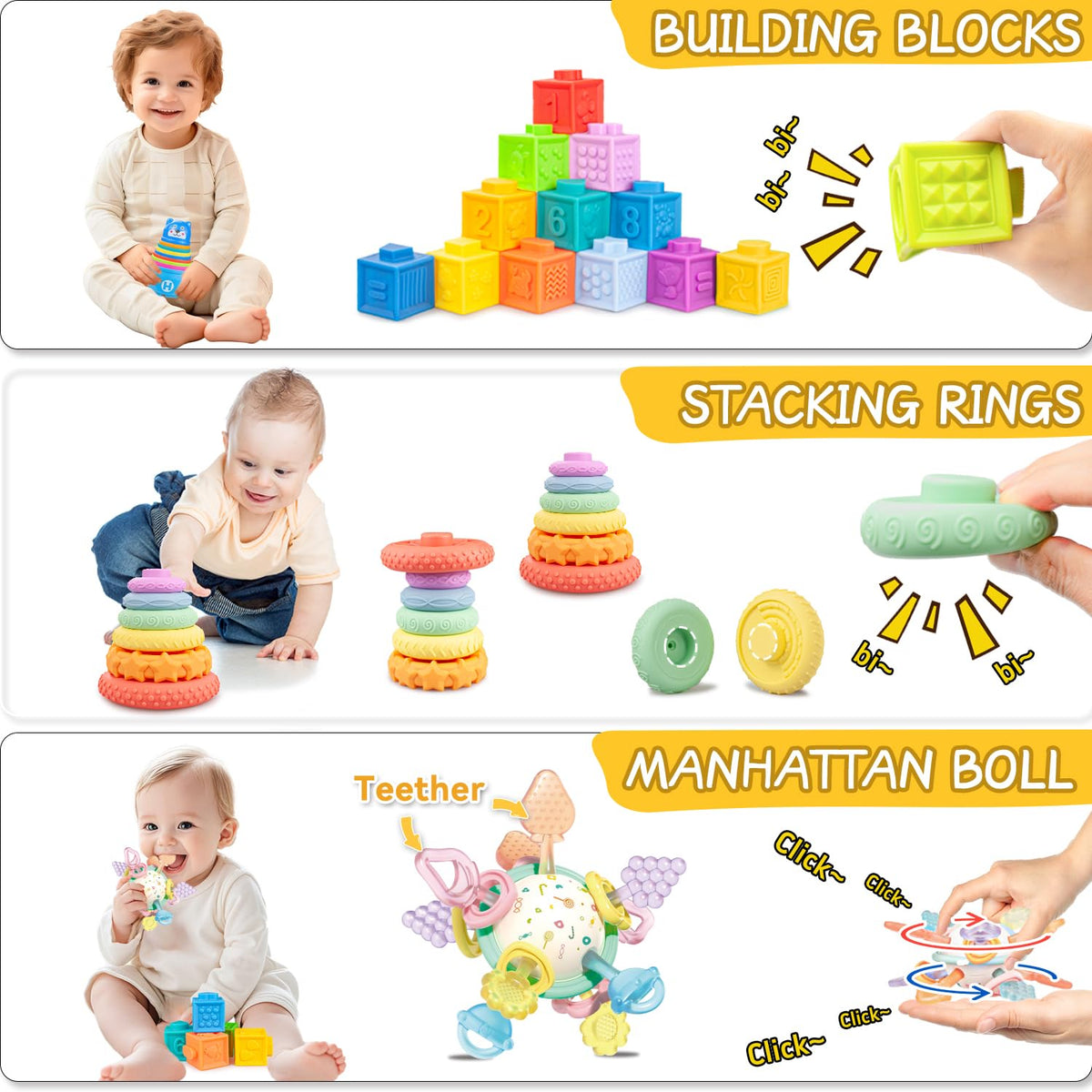 SYUUKH sensory exploration bin sparks curiosity with varied textures.