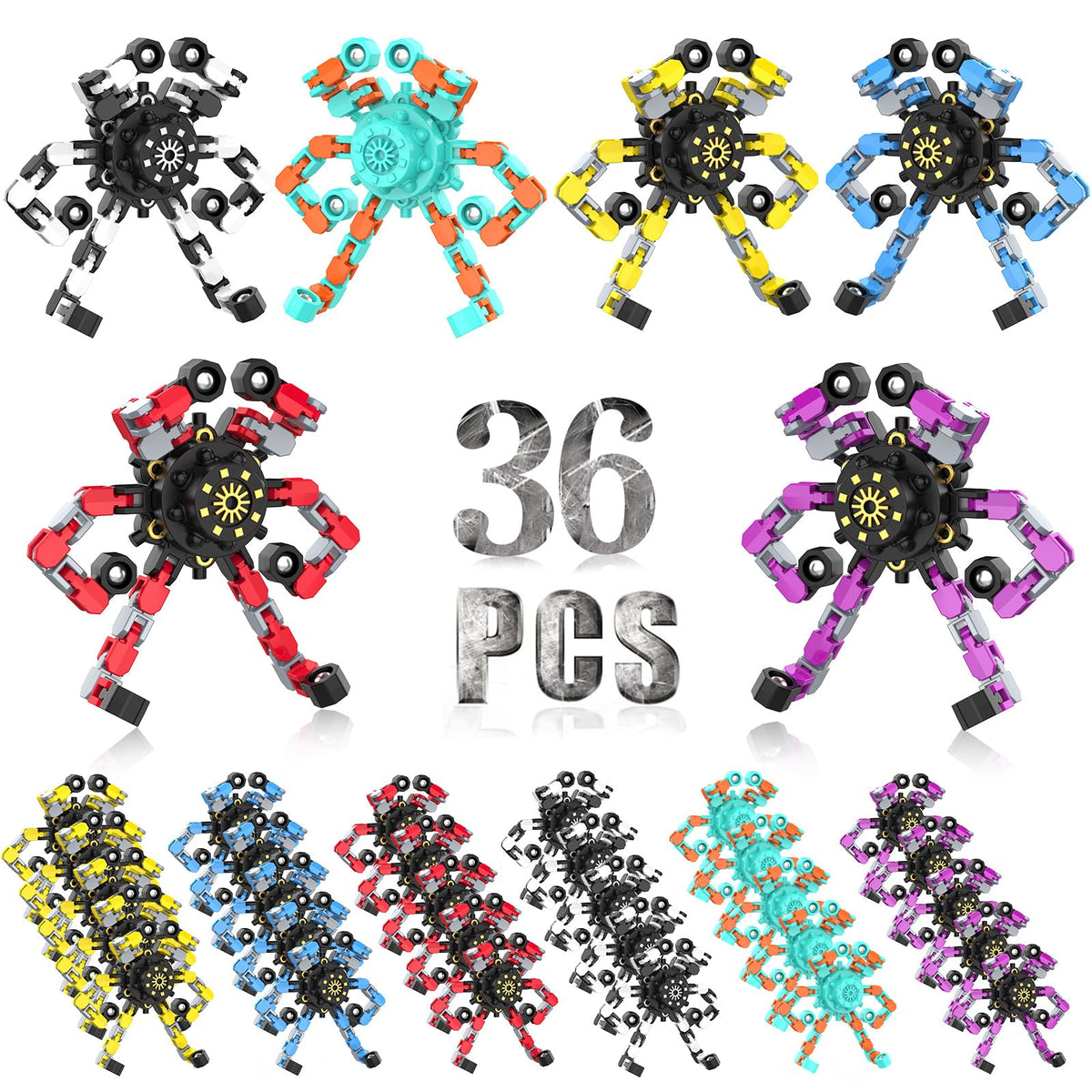 Szcuelz Easter transformable spinner center bearing for smooth rotation.