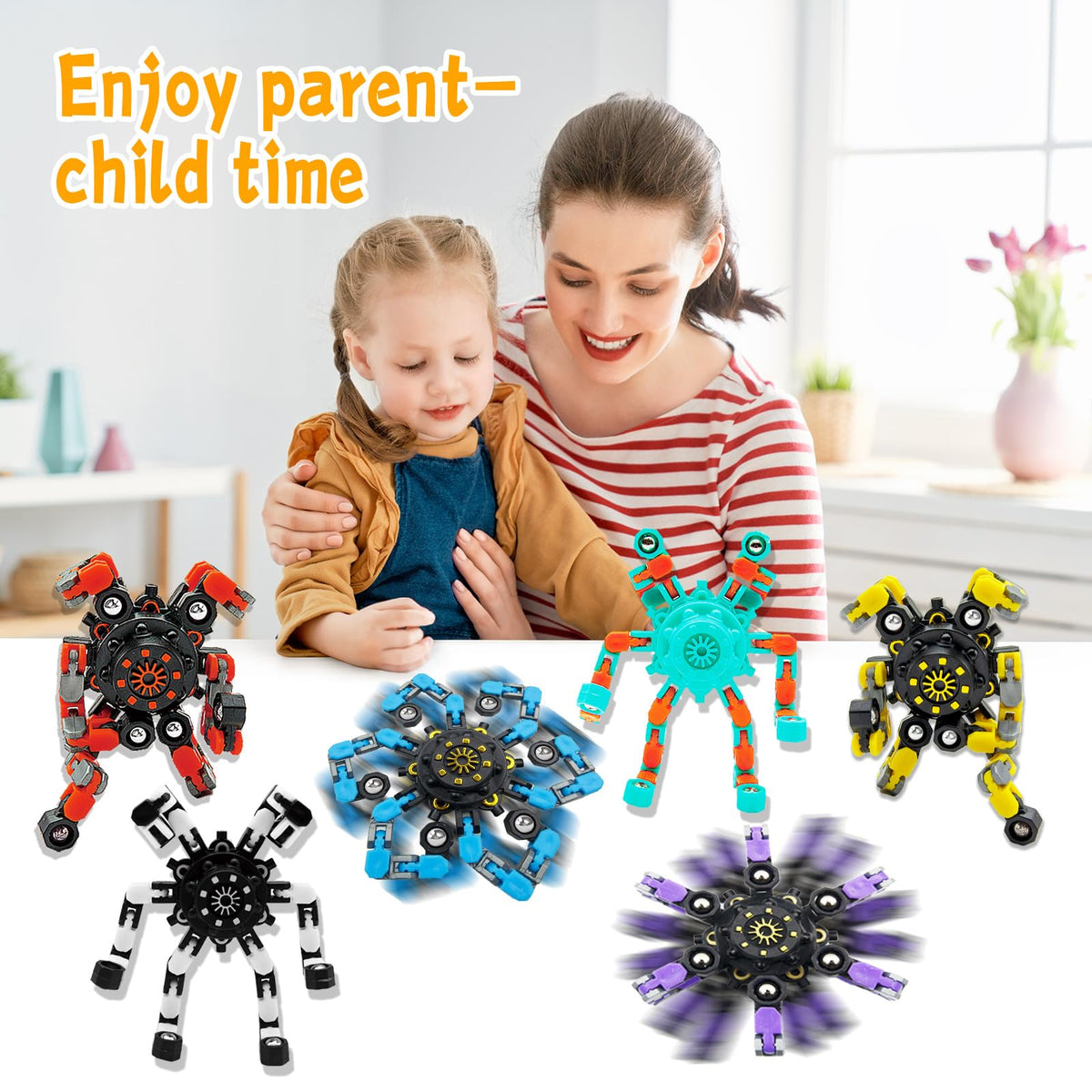 Szcuelz pocket-size spinner ideal for travel and classrooms.