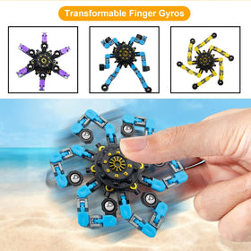 Szcuelz transformable spinner offers stress relief and quiet entertainment.