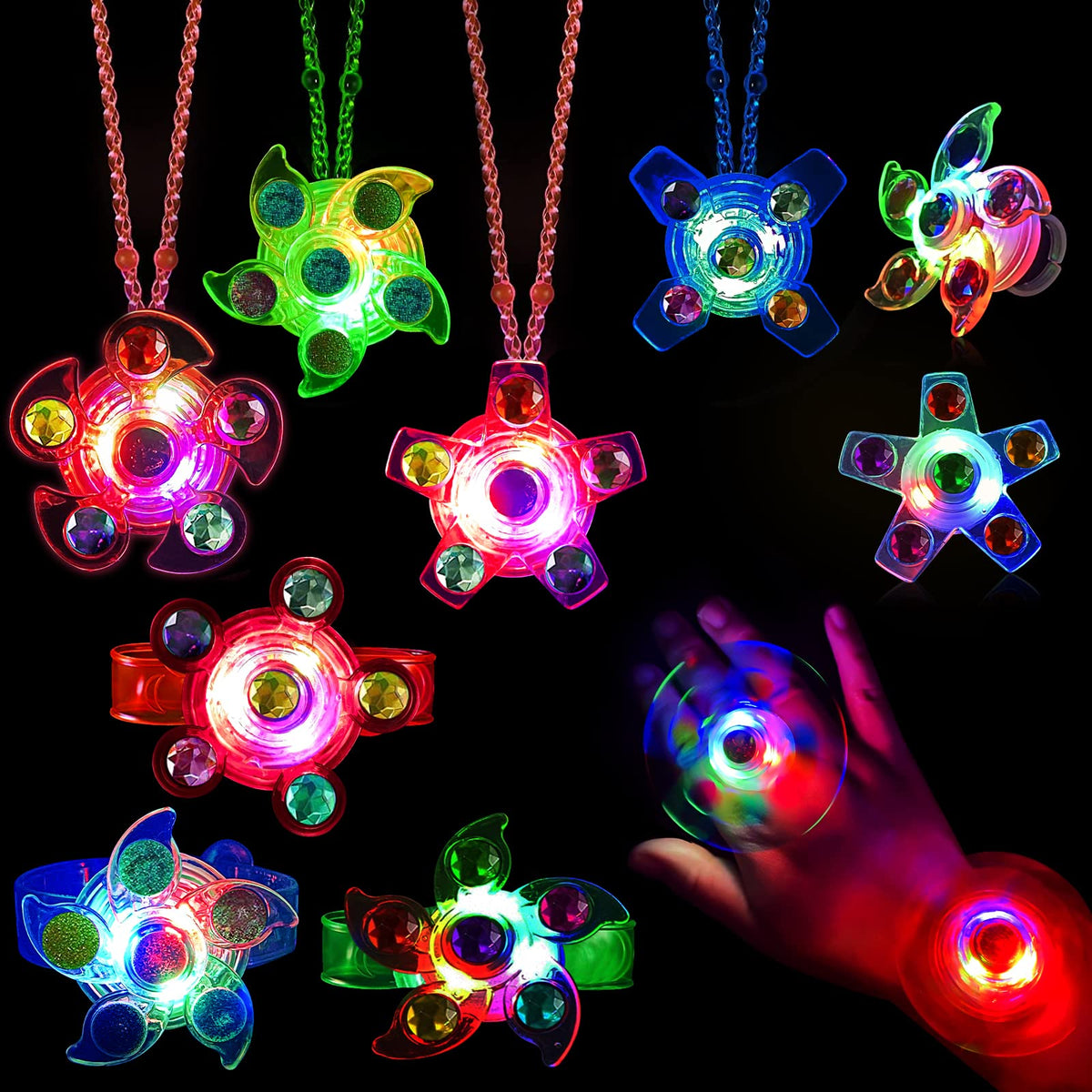 SZHFU glow bracelets illuminate kids' parties with bright, engaging light.