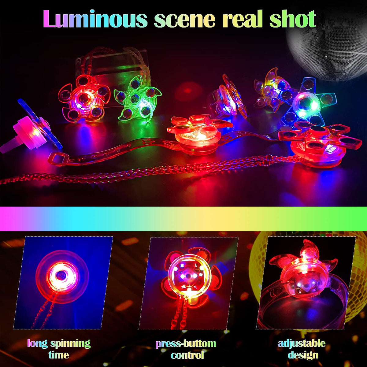 SZHFU glow rings spark excitement at birthdays with simple wearability.