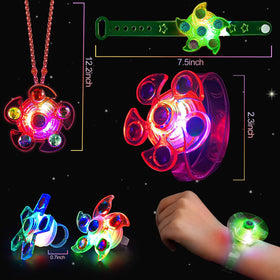 SZHFU 36-piece set boosts party mix with multi-purpose light-up accessories.