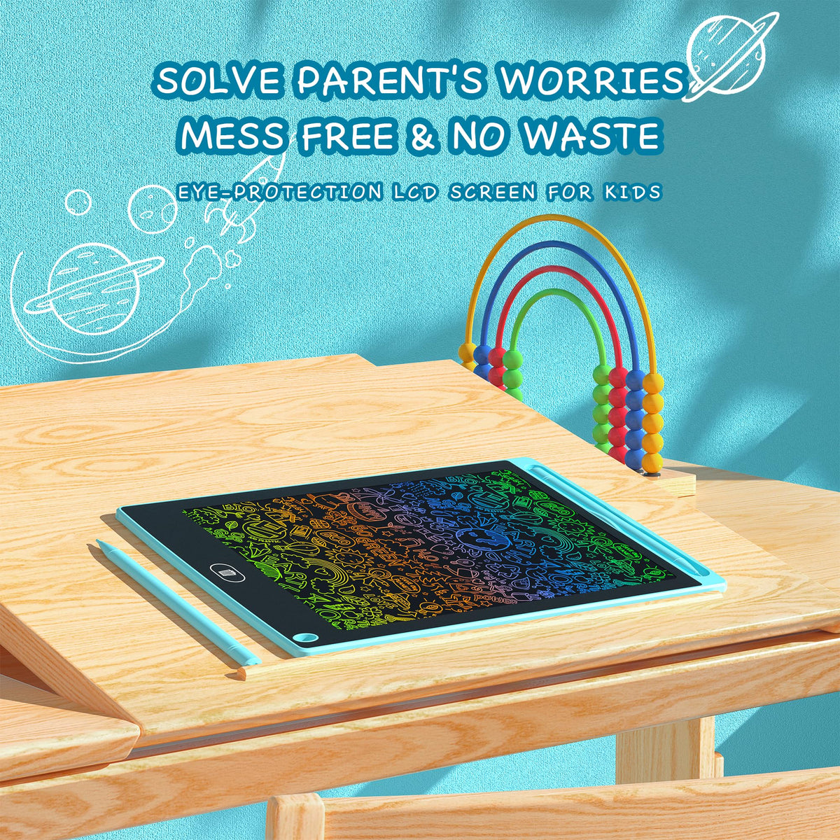 Szhsk lightweight and durable tablet ideal for kids at home or school.