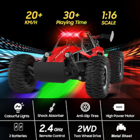 SZJJX alloy-body RC car ready for all-terrain adventures