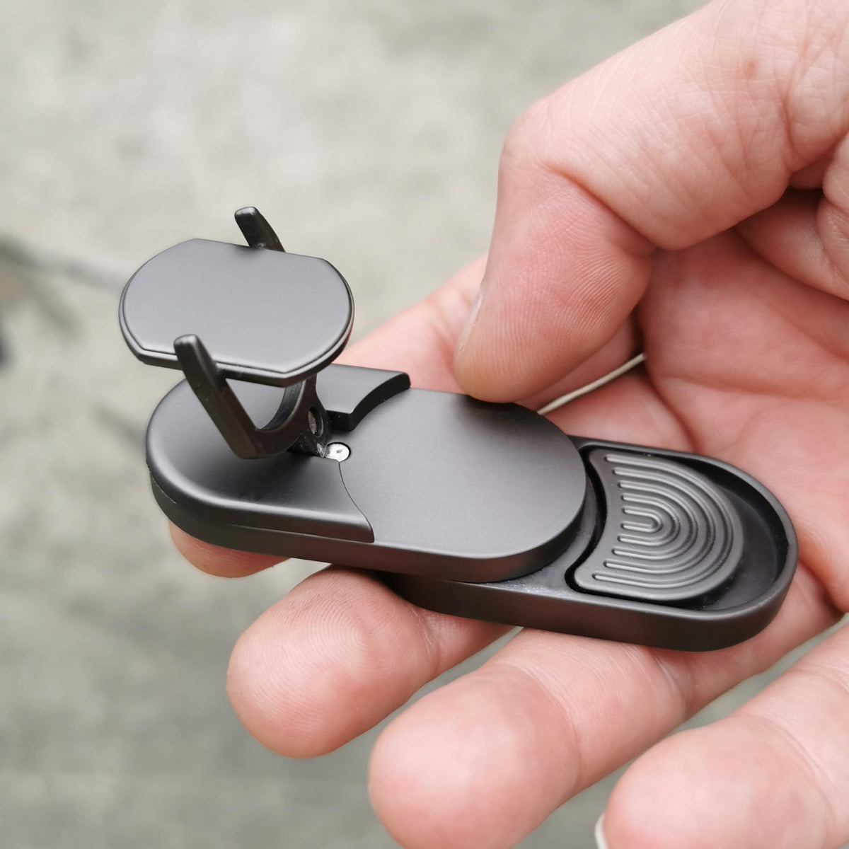 T-Conceal EDC fidget slider rotate feature aids concentration during tasks.