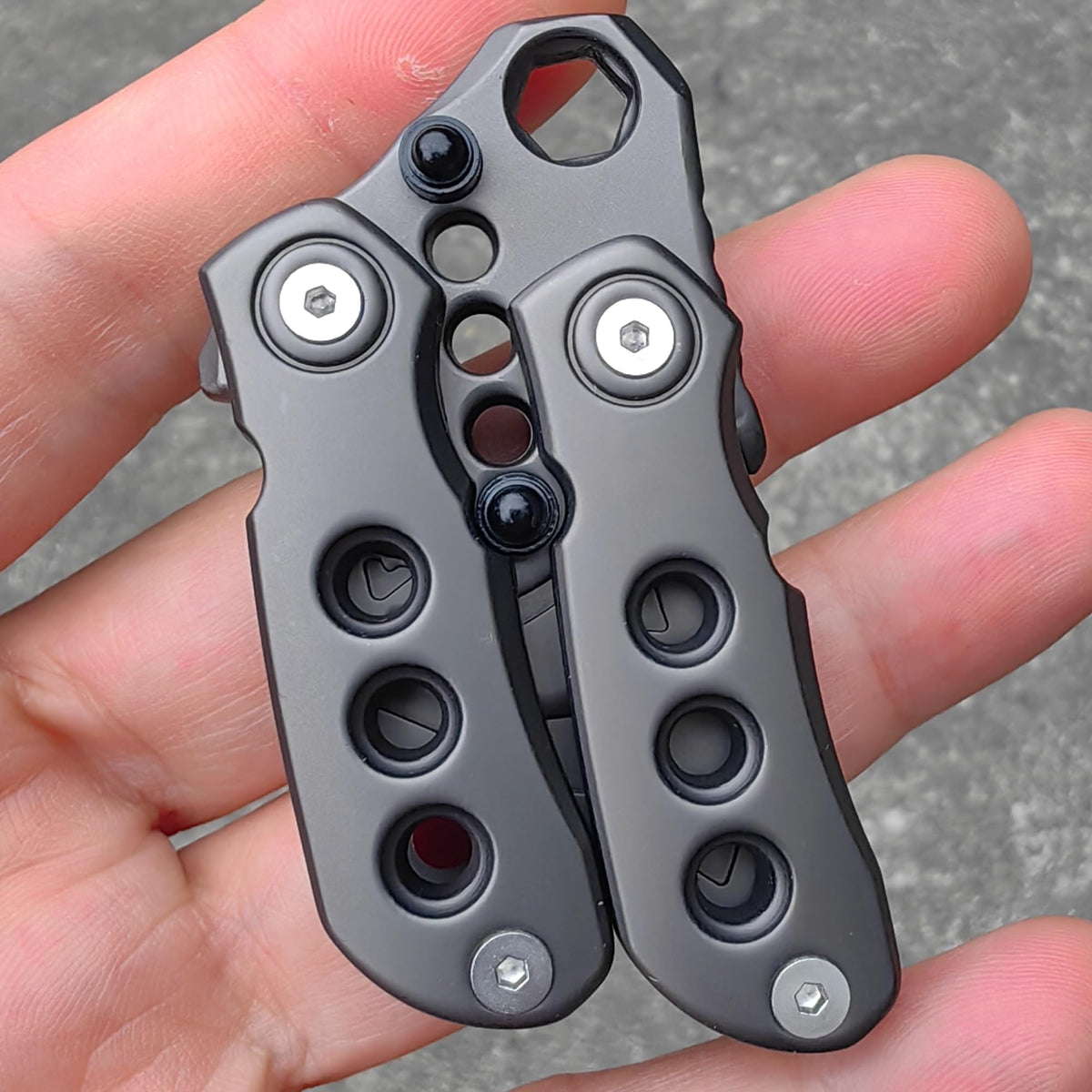 T-Conceal EDC fidget sliders spinner mode supports tactile fidgeting