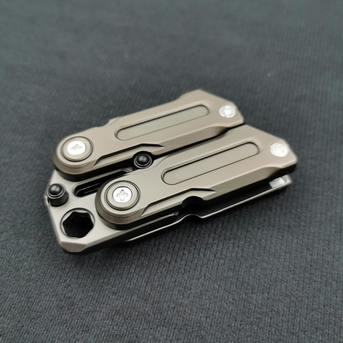 T-Conceal EDC slider closed length, compact pocket-friendly fidget tool