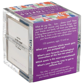 TableTopics Best Things Ever birthday party prompts help break the ice.