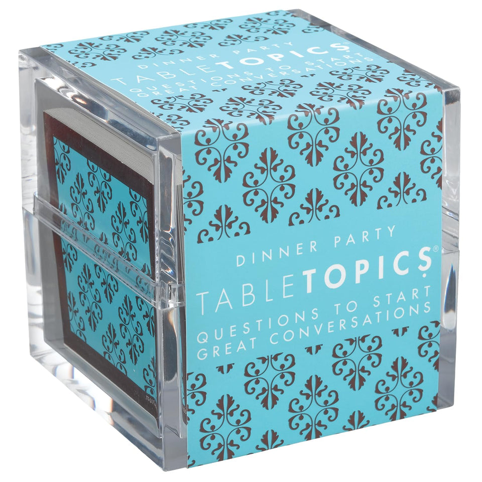 TableTopics dinner conversation cards on table spark engaging chats
