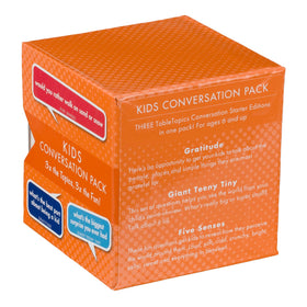 TableTopics Kids Gratitude theme cards help kids reflect on positives