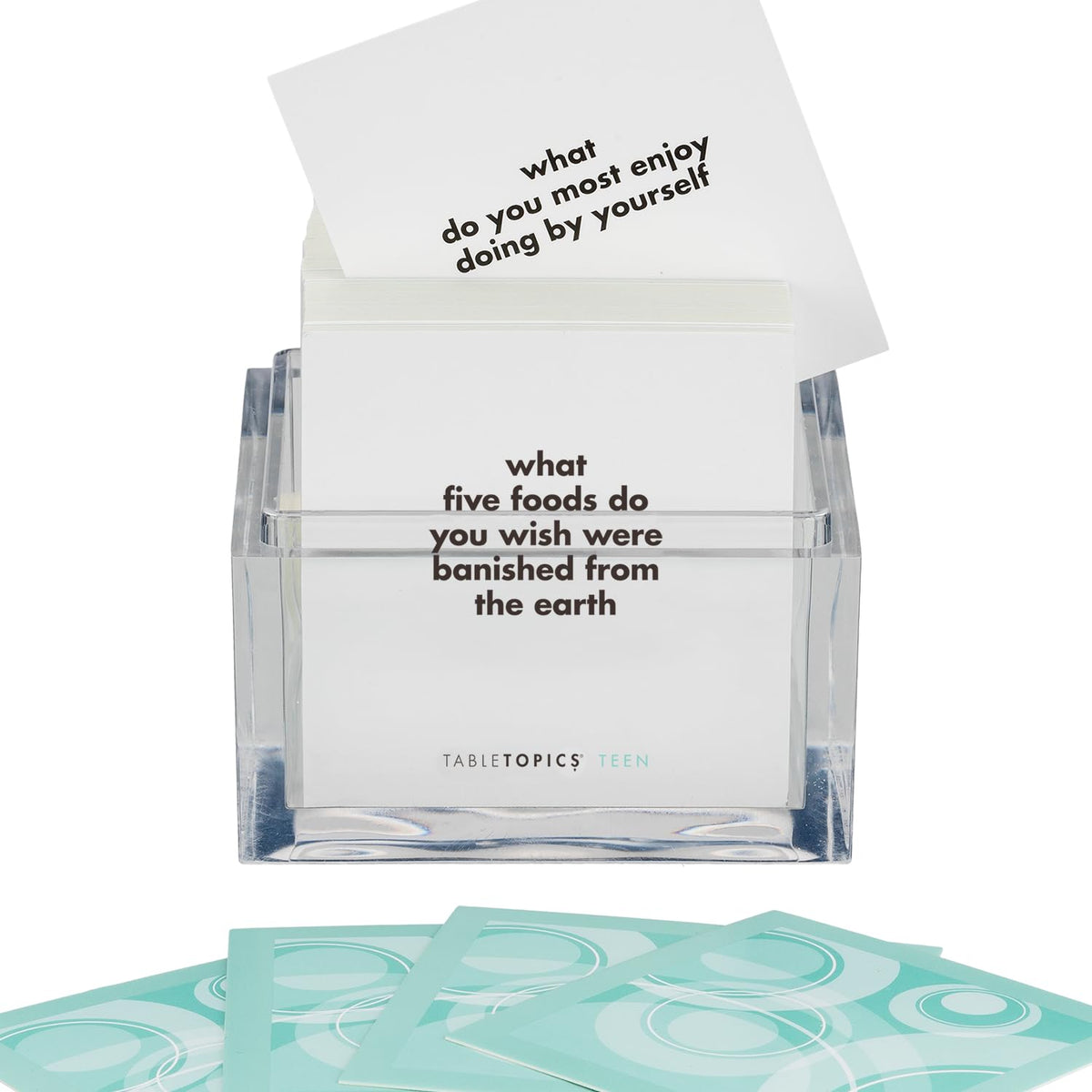 TableTopics Teen cards classroom scene promote friendly icebreakers and trust
