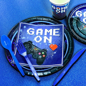TabreMstr video game party cups 9oz for beverages during playtime